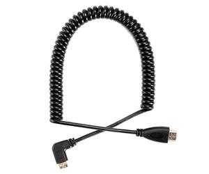 Caruba HDMI MiniHDMI Muelle Alambre Acodado