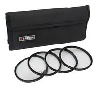 Caruba Kit de Filtros para Primeros Planos 55mm (+ 1/+ 2/+ 4/+ 10)