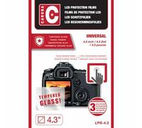 Caruba LCD Protección de cristal óptico 4,3