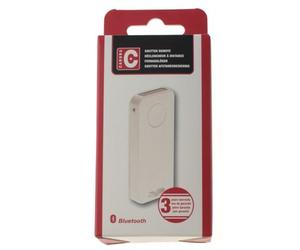 Caruba Mando a distancia Bluetooth para IOS/Android Blanco