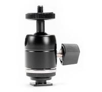 Caruba MBH-1 Mini rótula de bola con zapata de flash