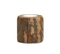 CARUBA Pack de 4 Rubans Adhésifs Camouflage - Désert