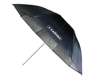 Caruba Paraguas Plateado/Negro 109cm