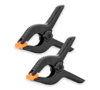 Caruba Pinza de fondo Grande (2 piezas) negro / naranja