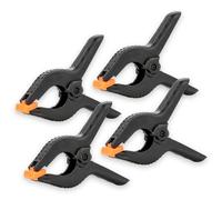 Caruba Pinza de fondo Grande (4 piezas) negro / naranja