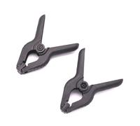 Caruba Pinza de fondo Negro Pequeño Pequeño (2 piezas)