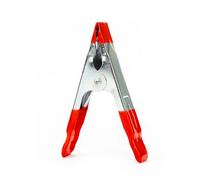 Caruba Pinza metálica multimuelle 4 pulgadas rojo