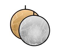 Caruba Reflection Screen 2 in 1 Gold & Silver, 45cm