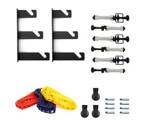 Caruba Sistema de suspensión para 3 rollos montaje pared/pared
