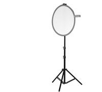 Caruba Soporte de lámpara LS-7 Soporte de reflector de aluminio 90-220 cm