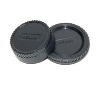 Caruba Tapa de la carcasa y tapa trasera del objetivo Nikon