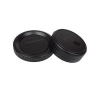 Caruba Tapa de la carcasa y tapa trasera del objetivo Pentax K