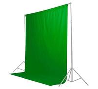 Caruba Tela de fondo 2x3m Chroma Key Verde