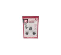 Caruba TS-6 Pies De Trípode De Goma 3/8" - Goma / 22mm