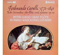 CARULLI Ferdinando (Italia) - CARULLI, Ferdinando: Six serenades for flute and guitar, op.109 ----CLAVES - Svizzera-CLA 8304 LP-CARULLI Ferdinando (Italia)-GRAF Peter Lukas (flauto traverso - dir); RAGOSSNIG Konrad (liuto - chitarra)