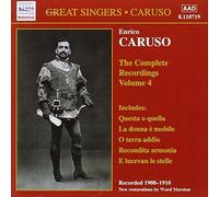 Caruso - Complete Recordings, Vol. 4 by Enrico Caruso et al. (2001-04-17)