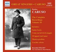 Caruso Enrico - Intégrale Des Enregistrements /Vol.10