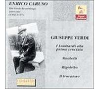 Caruso, Enrico - Verdi Recordings 1