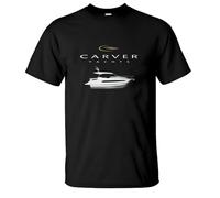 Carver Yachts Logo American T-Shirt Logo Funny Short Sleeve Made In