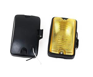 CarWorld Faros antiniebla de coche Para PEUGEOT 205 GTI CTI 106306 Mi16 H3, luz antiniebla delantera DRL, lámpara de conducción, foco