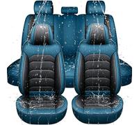 CARXB Fundas para Asientos para Alfa Romeo Stelvio (949) (2017-2022) Delanteros Set Versión 2026 Fundas Protectores Universales para Conductor y Acompañante Accesorios Coches Interior Resistente Azul