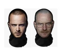 CARxlythic 2 Piezas Máscara facial completa 3D realista: Transpirable, liviana y cómoda, ideal para cosplay, fiestas, Halloween, carnaval y eventos