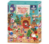 CARxlythic Set of erasable gel pens - Bolígrafo de gel borrable, ball on the end to remove temperature sensitive, tip diameter 0.7 mm (Set de bolígrafos borrables de Navidad)