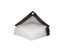 CarXs Lona de Protección Impermeable 2x14m, Lona Impermeable Transparente, Lona Transparente con Ojales, Lonas Impermeables, Lona de Protección Solar, Lona Exterior