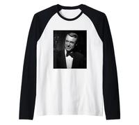 Cary Grant Filmando Comedia Indiscreta Thriller Actor 1957 Camiseta Manga Raglan