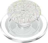 Cary NC Mapa (2016) PopSockets PopGrip para MagSafe