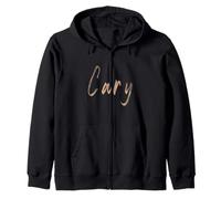 Cary North Carolina Vintage diseño Elegante Sudadera con Capucha