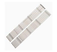 CARZE 10 Unids/Set Tira De LED For Iluminación Trasera Apto For LG 55UJ6300 55UJ6307 55UJ635V 55UJ634V 55UJ630V 55LJ5500 55UJ635 55UJ63_UHD 55LJ55_FHD AB Tiras de luz de Fondo de TV