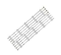 CARZE 8 Uds. Tira De LED For Iluminación Trasera Compatible con Fit For Samsung UN49j5200AG UN49J5290AG E306084 49 FHD-R-180319-JEDI FHD-L-180319 BN96-46573A 46572A Tiras de luz de Fondo de TV