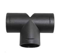 CARZE Conector De Conducto De Ventilación De Aire For Calentador Diésel De 42mm, Conector Divisor De Pieza En T For Salida De Aire, Apto For Pieza De Calentador Eberspacher