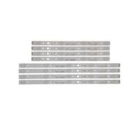 CARZE Tira De LED For Iluminación Trasera De 43 Pulgadas CRH-A4330300104L6CNRev1.0 CRH-A4330300105R6CNRev1.0 Apto For LG 43UG620V 43UJ620V 43UJ620V SW43D09L-ZC22AG-02 Tiras de luz de Fondo de TV