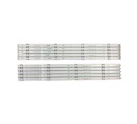CARZE Tira De Retroiluminación LED Apta For LG 55quot; TV Innotek 17Y 55INCH_B-Type SSC_55UJ630V 55UJ63 55UJ635 55UJ630Y 55LJ63_UHD_B 55LJ55_FHD_A Tiras de luz de Fondo de TV