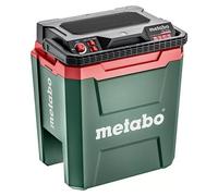 metabo KB 18 BL Nevera Portátil a Batería, Caja Frigorífica de 18 V | Función de calor, motor brushless, con abrebotellas, 24 l de capacidad, sin batería ni cargador, color verde