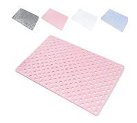 Casa and Beyond Shower Mat,with Suction Cups and Drain Holes,Casaandbeyond Shower Mat,Casa & Beyond Showers mats,Bathtub Mat Non Slip,Quick-Drying, for Bathroom (Pink, 45x79cm)