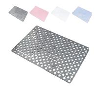 Casa and Beyond Shower Mat,with Suction Cups and Drain Holes,Casaandbeyond Shower Mat,Casa & Beyond Showers mats,Bathtub Mat Non Slip,Quick-Drying, for Bathroom (Grey, 37x72cm)