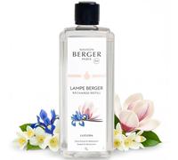 CASA BERGER - Recarga lámpara Berger Liliflora 1 litro - Magnolia & Fleur d'Orange - Perfume floral brillante y moderno - Neutralización de olores - Fabricado en Francia