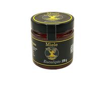Casa Bonaria Miel de Eucalipto 150 g, Miel Artesanal, Producida en Italia, Aroma Natural, Ideal para Desayunos, Postres y Maridajes Gourmet