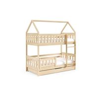 Casa cama zuzia beige 86x198x185cm