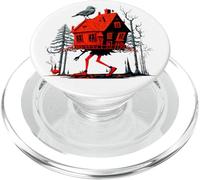 Casa Caminando sobre Piernas De Pollo Folklore Baba Yaga PopSockets PopGrip para MagSafe