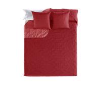 Casa Campo Colcha Bouti+Coj. Vegas Granate Cama 180 (270 x 260 + 2/50 x 50 cm)