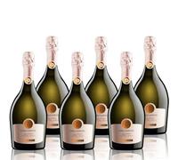 CASA CANEVEL "CUVÈE ROSA EXTRA DRY" | Vino Spumante Rosé Extra Dry| 6x750 ml | Paquete 6 botellas