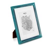 Marco de fotos Lancaster Rectangular 24,8 x 19,3 cm Fotos Paspartú Madera Casa Chic