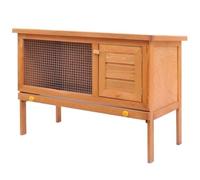Casa conejera para animales pequeños color Madera