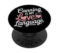 Casa Conservas Conservación de alimentos Conservación casera Enlatado DIY PopSockets PopGrip Adhesivo
