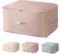 Casa Corner Ultimate Space Master Bolsa de compresión, diseño de doble cremallera, asas reforzadas, organizador de autocompresión que ahorra espacio, reutilizable, impermeable, lavable (rosa, M: 40 x