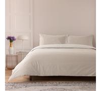 Casa da Laura - Funda Nórdica Marrón Vichy 240x220 cm para Cama 135/150-100% Algodón - Funda Nórdica y Dos Fundas de Cojines